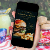 Nationale Burger Dag Feestje Kaart