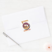 Nationale Burrito Dag Ronde Sticker (Envelop)