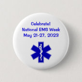 Nationale Button EMS Week 2023 (Voorkant)