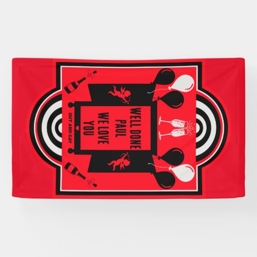 Nationale Coming Out Dag NCOD Spandoek (Horizontaal)