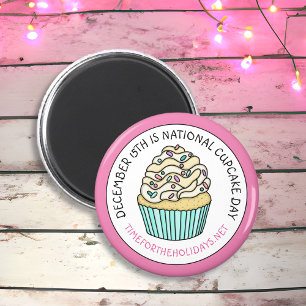 Nationale Cupcake Dag 15 december Magneet