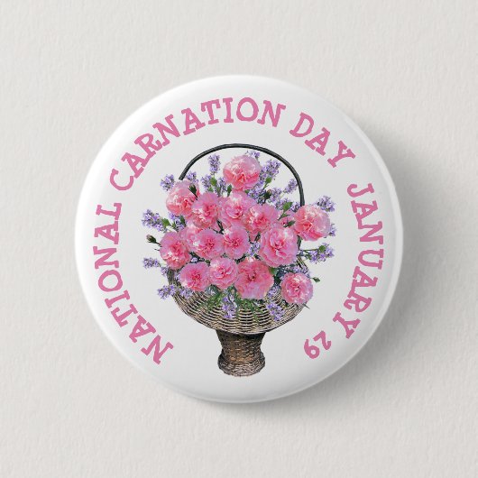 Nationale Dag van de Anjnatie 29 januari Button (Voorkant)