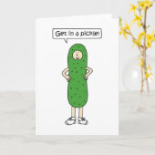 Nationale Dag van de augurk - 14 november Kaart (Gele Bloem)