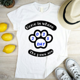 Nationale dag van de huisdier aangepaste puzzel t-shirt