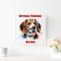 Nationale Dag van de Purebred Dog met Beagle