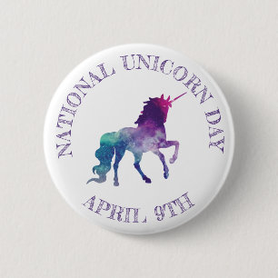 Nationale Dag van de Unicorn op 9 april Button Fee