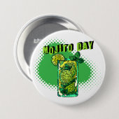 Nationale dag van Mojito Ronde Button 7,6 Cm (Voorkant /achterkant)