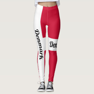 Nationale Denemarken-vlag aanpassen Leggings