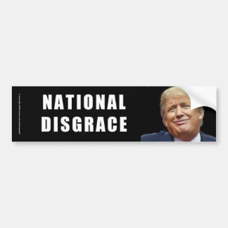 NATIONALE DISGRACE BUMPERSTICKER
