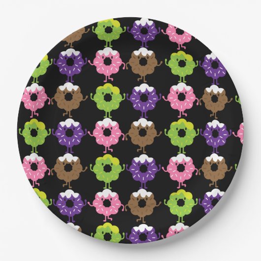 Nationale Donut Dag Papieren Bordje (Voorkant)