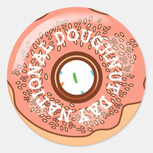 Nationale donut dag Stickers