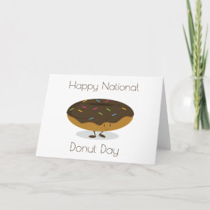 Nationale Donut Dag   WENSKAART Kaart