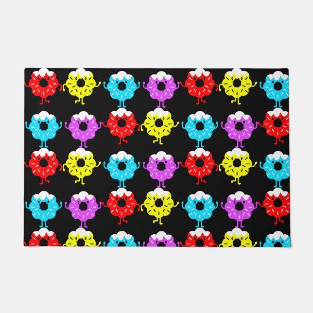 Nationale Donut Day donuts Deurmat (Voorkant)