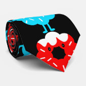 Nationale Donut Day donuts Stropdas (Opgerold)