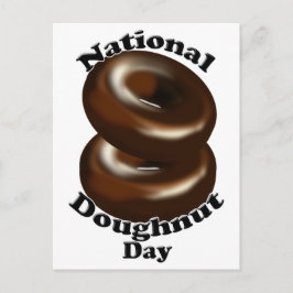 Nationale Doughnut Dag Briefkaart