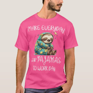 Nationale Draag Pyjama naar het Werk Dag 1 T-shirt
