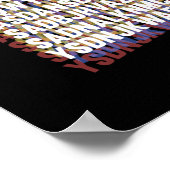 Nationale dyslexie Bewustmakingsmaand oktober Poster (Hoek)