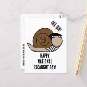 Nationale Escargot Dag Briefkaart