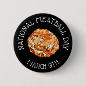 Nationale feestdag 9 maart Button (Voorkant)