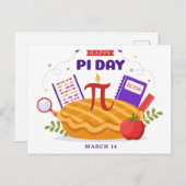 Nationale feestdag briefkaart (Voorkant / Achterkant)