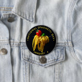 Nationale feestdag ronde button 7,6 cm (In situ)