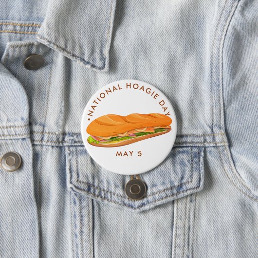 Nationale feestdag ronde button 7,6 cm (In situ)