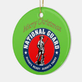 Nationale Garde Keramisch Ornament (Links)