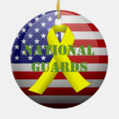 Nationale Garde Keramisch Ornament (Achterkant)