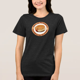 Nationale Gevulde Doughnut Dag Tri-Blend Shirt
