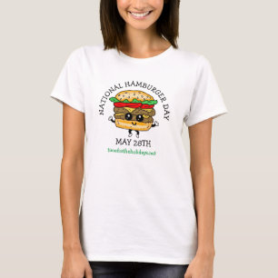 Nationale hamburgerdag mei 28e T-Shirt