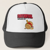 Nationale hamburgerdag trucker pet (Voorkant)