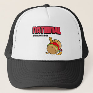 Nationale hamburgerdag trucker pet