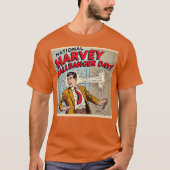 Nationale Harvey Wallbanger Dag T-shirt (Voorkant)