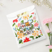 NATIONALE HISPANIC HERITAGE MAAND BEDANKZAKJE (Gezegeld)