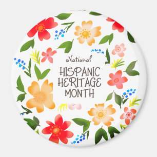 NATIONALE HISPANIC HERITAGE MAAND MAGNEET