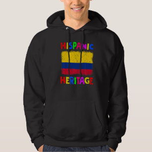 Nationale historische historische monding Latino C Hoodie