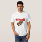 Nationale hotdog dag T-shirt (Voorkant volledig)