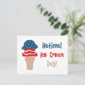 Nationale ijsdag briefkaart (Staand voorkant)