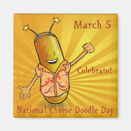 Nationale Kaasdoodle Dag Magneet