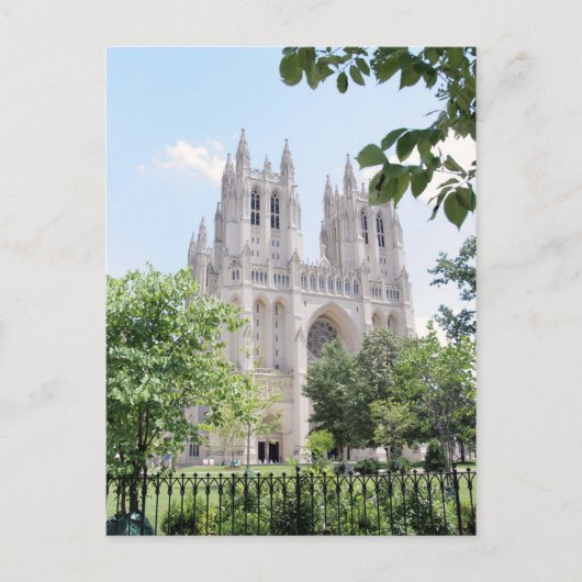 Nationale kathedraal briefkaart (Voorkant)