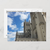 Nationale kathedraal, Washington, DC Briefkaart (Voorkant / Achterkant)