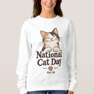 Nationale Kattendag 16 oktober Kattenmoeder Vierin Trui