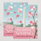 nationale kersenfestivalkaart kaart (Voorkant / Achterkant)