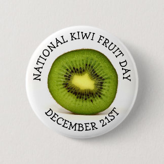 Nationale Kiwi Fruitdag Ronde Button 5,7 Cm