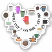 Nationale koffiedag sticker (Voorkant)