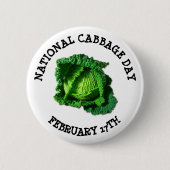 Nationale Kool Dag 17 Februari Vakantie Button (Voorkant)