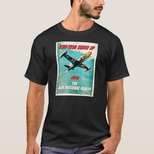 Nationale luchtwacht t-shirt (Voorkant)