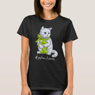 Nationale lymfoombewustmakingsmaand Lime Green Rib T-shirt