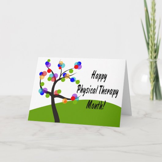 Nationale Maand Fysiotherapie Kaart (Voorkant)