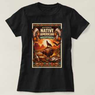 Nationale maand van het Amerikaanse erfgoed 004541 T-shirt
